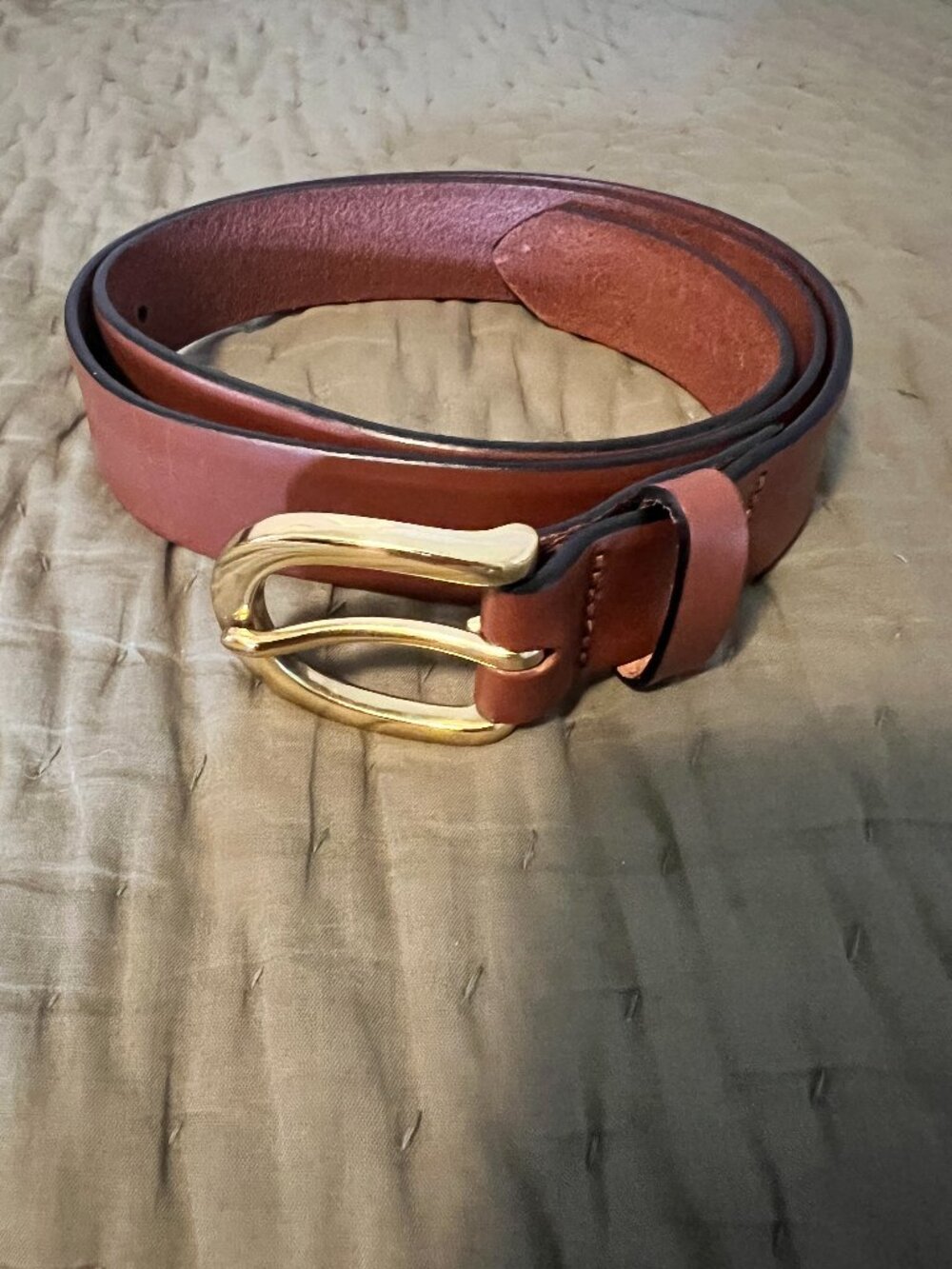 J. Crew Brown Leather Belt
